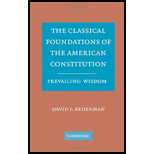 Classical Foundations of the American Constitution