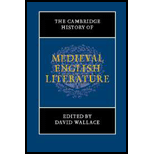 Cambridge History of Medieval English Literature