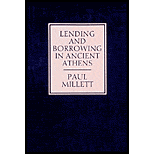 Lending and Borrowing in Ancient Athens