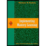 Implementing Mastery Learning