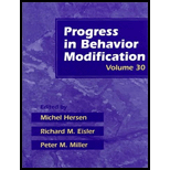 Progress in Behavior Modification, Volume 30