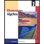 Elementary Algebra   With CD and BCA Study Guide