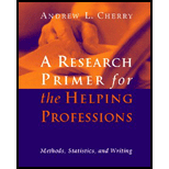 Research Primer for the Helping Professions  Methods, Statistics, and Writings