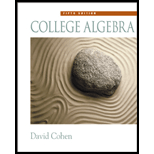 College Algebra   With CD