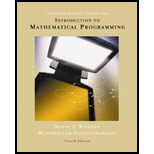 Introduction to Mathematical Programming, Volume I / With CD