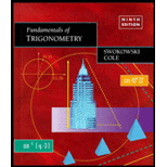 Fundamentals of Trigonometry