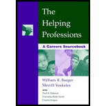 Helping Professions  Careers Sourcebook