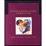 Statistical Process Control for Health Care