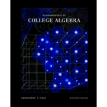 Fundamentals of College Algebra   With CD