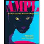 AMPL  A Modeling Language for Mathematical Programming / Text, AMPL Manual, and Two 3.5 Disks