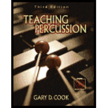 Teaching Percussion  With 2 DVDs