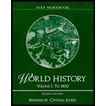 World History, Volume I  To 1800 (Map Workbook)