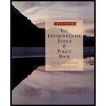 Environmental Ethics and Policy Book  Philosophy, Ecology, Economics