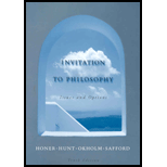 Invitation to Philosophy  Issues and Options