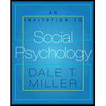 Invitation to Social Psychology