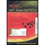 Diet Analysis Plus / Online Version 6.0 Macintosh