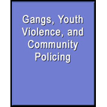 Policing Gangs and Youth Violence