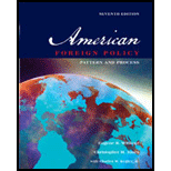 American Foreign Policy  Pattern and Process