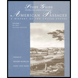 American Passages, Volume I (Study Guide)