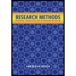 Research Methods  Planning, Conducting, and Presenting Research