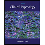 Clinical Psychology 7th Edition (9780534633875) - Textbooks.com