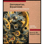 Differential Equations With Boundary Value Problems 3rd Edition 9780534931582 Textbooks 