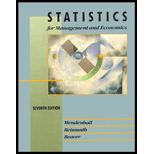 Statistics for Management and Economics Text Only