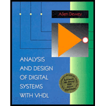 Analysis and Design of Digital Systems with VHDL