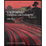 California Criminal Law Concepts 2008   With Link Lib.