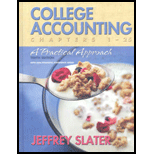 College Accounting , Chapter 1 25 (Custom Package)