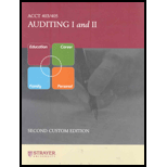 Acct403 / 405  Auditing I and II (Custom)