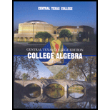 College Algebra  With 2 CDs (Custom)