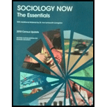 Sociology Now, Essentials (Custom)