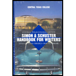 Simon and Schuster Handbook  (Custom Package)