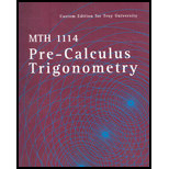 MTH1114 : Pre-Calculus Trigonometry (Custom Package) -  Margaret Lial, Paperback