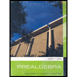 Prealgebra  Math050   With CD (Custom Package)