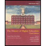 History of Higher Education (Custom)