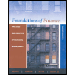 Foundations of Finance (Custom)