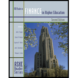 ASHE Reader on Finance in Higher Edition (Custom)