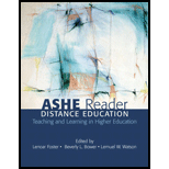 ASHE Reader  Distance Education (Custom)