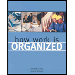 How Work is Organized