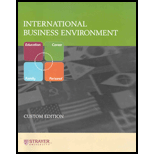 International Business Environ. (Custom) -  Strayer University, Paperback
