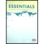 Essentials  Microsoft Word  (Custom Package)