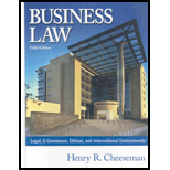 Business Law (Custom Package)