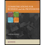 Communications for Business and Prof.   With CD (Custom)