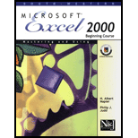 Mastering and Using Microsoft Excel 2000, Beginning Course / With CD