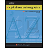 Alphabetic Indexing Rules   With CD