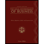 Legal Environment of Business 8th edition (9780538453998) - Textbooks.com