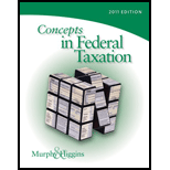 Concepts in Federal Taxation, 2011   With CD