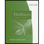 Business Its Legal, Ethical, and Global Environment   Study Guide